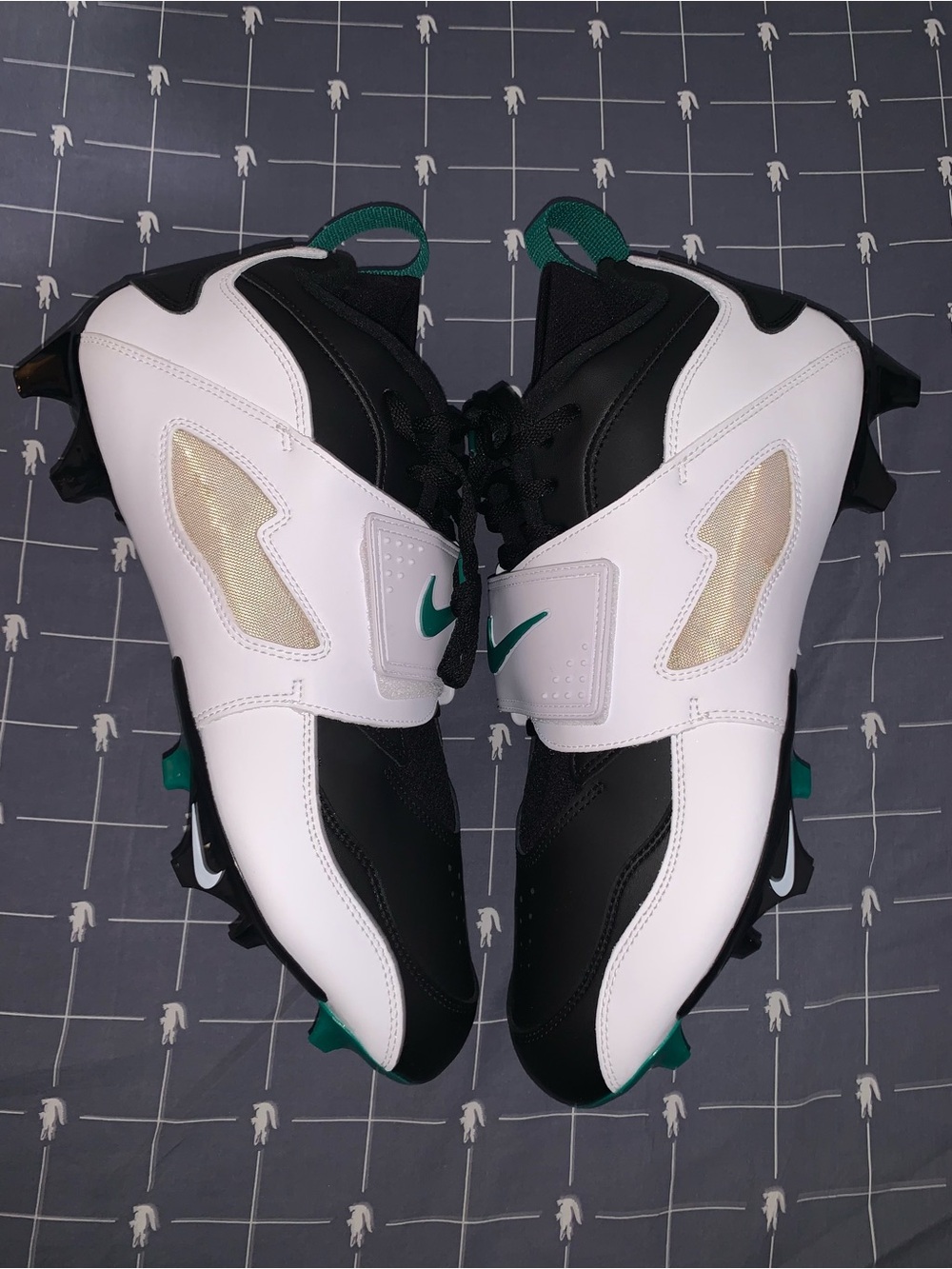 Nike Diamond Turf 93 TD Cleats "Emerald" HF5298-102 Size: 13